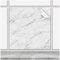 FoLIESEN - Fliesenaufkleber 15x15 cm | Deko-Aufkleber für Küche & Bad | Fliesen-Folie zum Aufkleben | Carrara, .:10 Stück