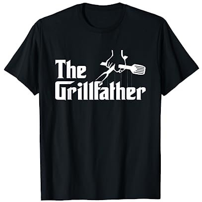 The Grillfather Funny BBQ Barbacoa Barbacoa Chef Smoker Gift Camiseta
