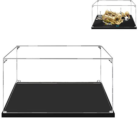 Hosdiy Acryl Vitrine für (Mos Eisley Cantina) Modell, Schaukasten Kompatible mit Lego 75290 (Nur Vitrine, Ohne Modell Set)