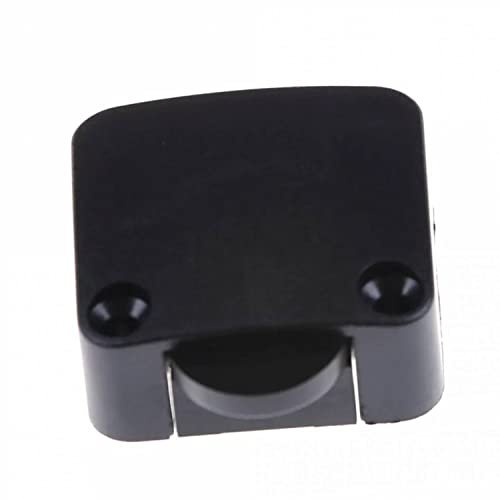 Türkontaktschalter Schrank Schalter Kontaktschalter 2A 250V Truhenschalter Türschalter für Möbeltür Möbelschalter Taster Lichtschalter | schwarz