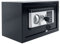 UISEBRT Elektronischer Safe Tresor Klein Möbeltresor Eisenstahl Wandsicher mit Digitaler Passwort & 2 Sicherheitsschlüssel Tresor für Hause Büro Hotel, Schwarz - 35x 25x25cm