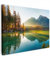 MuchoWow© Impression sur Toile Photo Peinture 40x30 cm Tableau Decoration Murale Chambre Salon Maison Deco Cuisine Lac - Forêt - Montagnes - Nature - Soleil - Paysage