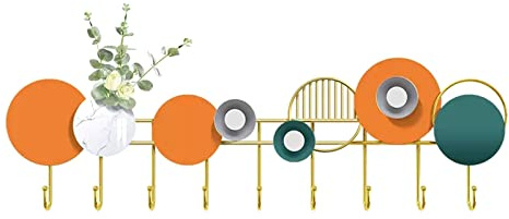 Porte-Manteaux muraux Crochet de Porche créatif dans la Porte Porte-Manteau Mural Décoration de Rangement Luxe léger Vêtements et Chapeaux à Brancher derrière Le Porte-vêtements Ci