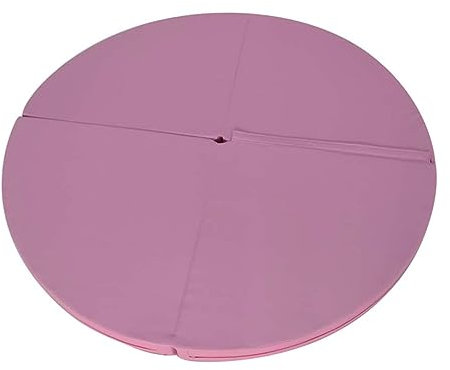 RajoNN Tapis de Pole Dance Pliable pour Exercices de Yoga, Rembourrage de sécurité, Coussin de Danse en Mousse EPE à Liaison croisée, Tapis de Collision en Tube d'acier, durabilité supérieure