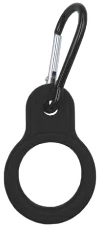 SHOOYIO Portable Water Bottle Carrying Holder Silicone Hanging Buckle Secure Water Bottle Holder With Carabiner Belt Clip Outdoor Secure Bottle Holder With Carabiner For Hiking Camping