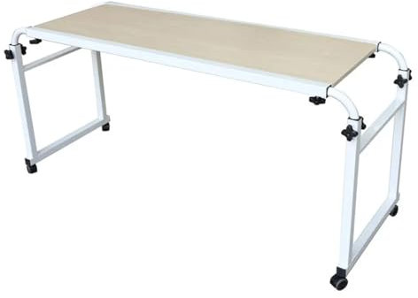 Lift Cross Bed Table on Bed Desktop Notebook Two Person Computer Table Mobile Home Lazy Bedside Table