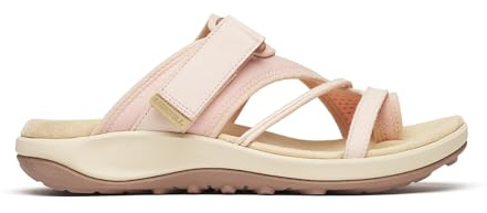 Merrell Femme Terran 4 Post Sandale Glissante, Poudre, 38 EU