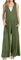 Litthing Salopette Baggy Donna Pantaloni Tuta Gamba Allentata Con Tasche Jumpsuit Taglie Forti Casual Pantaloni Estiva Donna Senza Maniche Spallacci Larghi Oversize Elegante Salopette Premaman
