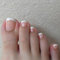24PCS Nude Pink Press on Toenails, Short Square False Toe Nails with Glue, Stick on Toenails for Women and Girls, DIY Fake Toenails for Nail Art 14