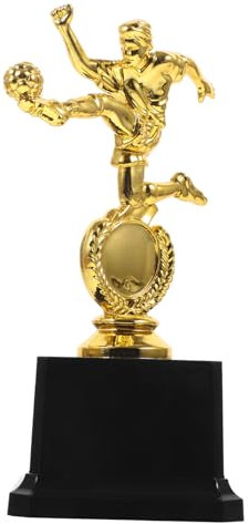 TOYANDONA Trophée De Football Trophée De L'Euro De Football Trophées Coupe du Joueur Trophée De Football en Forme D'Athlète Décorations De Fête De Football Ornements De Match Petite