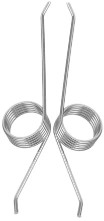 Alipis 2pcs Torsional Spring for Trash Can Lid Garbage Bin Springs Easy to Replace Rubbish Can Accessories Smooth Operation Design for Daily Use