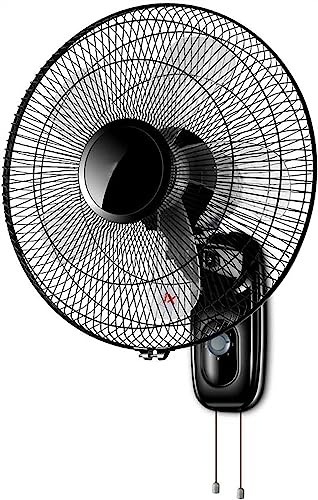 Aioneer Wandventilator, Oszillierender Hochgeschwindigkeits-Gewerbeventilator Für Den Außen- Und Innenbereich, Ideal Für Schlafzimmer, Zuhause, Hotel, Restaurant Und Büro Mit 1,4