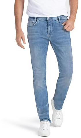 MAC Jeans Herren Jog'n Jeans Light Sweat Denim, 0994 H221 Stone Blue Used