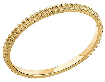 Ardeo Aurum Damenring aus 375 Gold Gelbgold Vorsteckring Stapelring