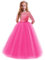 OBEEII Bambina Vestito Principessa in Pizzo Manica Mezza Abbigliamento Bambine Invernale Eleganti Abito Principessa de Festa Cerimonia Sposa Sera per Ragazza 3-4 Anni Rose