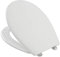 Inbagno Sedile WC Compatibile Pozzi GINORI Serie PIEMONTESINA in termoindurente Bianco