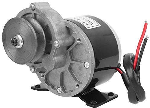 12V 250W Elektrischer Getriebemotor aus Reiner Kupfer Riemenscheibe Getriebemotor mit Riemenscheibe