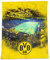 BVB Dortmund Fleecedecke mit Stadionprint (one Size, Multi)