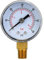 Wasserdruckmesser, Manometer unten montieren, Manometer für Luft Öl Wasser(0-60psi,0-4bar)