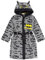 DC Comics Batman Dressing Gown For Boys & Girls | Kids Grey Dark Knight Movie Pocket Bathrobe | Children’s Soft Fluffy Pjs Robe 6-7 Years