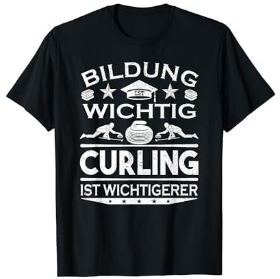 Curling Eisstockschießen Eisstock Eisstockschütze - Curling T-Shirt