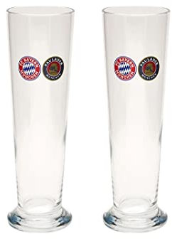 FC Bayern München Pilsglas 2er Set