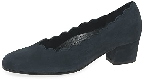 Gabor Gigi Womens Court Shoes 5 UK Blau Dark Blue 46