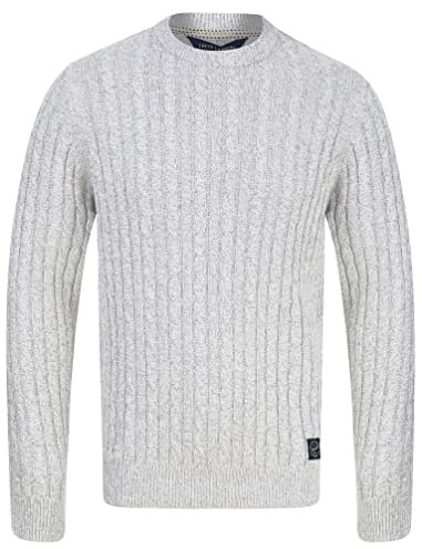Tokyo Laundry Men's 'Alonso' Chunky Cable Knit Crew Neck Jumper…