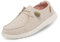 HEYDUDE Wendy Chambray - Zapatos Estilo Mocasín para Mujer, White Nut, 37