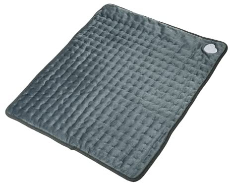 Electric Heating Pads,Heated Pad for Back Pain Muscle Pain Relieve,6 Heat Level Settings-Auto Shut Off,Machine Washable (Dark Grey, 24X20)