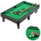 Billiard Table, Portable Pool Table Playset Top Game Indoor Outdoor Games for Kids Adults Interactive Stress Relief, S