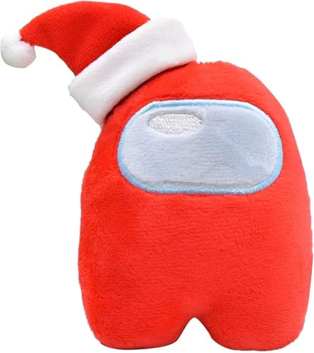 MERAYAS Cartoon Animation Kuscheltier, 22cm Rot Plüschtier Soft Toys, Plüschfigur Kinder, Kuscheltiere Spielzeug, Weiche Plüschpuppe?Plüsch Kuscheltier Puppe für Kinder Mädchen Jungen (Rot)
