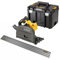 DEWALT DCS520NT 54v XR FLEXVOLT Cordless Plunge Saw Bare Tool + 1.5m Guide Rail