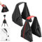 AMBITFUL 2 Packs Tripod Wrap-Around Sand Bag Outdoor Video Stage Film Weight-Bearing Sandbag Saddlebag for Light Stands Boom Arms Tripod
