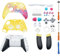 Hzxkqmil Set di Gusci di Ricambio per Xbox Series X/S Controller - Limited Edition, Custodia Completa con Piastre di Copertura Coperchio della Batteria Bottoni Accessori