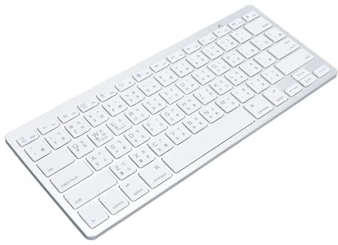 Teclado Inalámbrico, Antideslizante, Amplia Compatibilidad, Interruptor de Tijera, Teclas Sensibles Bilingües, Teclado Ergonómico Delgado para Ordenador Portátil (Chino