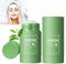 2 Stück Green Mask Stick, Green Tea Deep Cleanse Mask, Green Stick Mitesser, Green Tea Clay Mask Stick, Deep Cleansing Smearing Mask, Moisturizing Nourishing Skin, Removes Blackheads