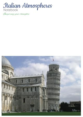 Italian Atmospheres notebook - Model Amore: An elegant journal inspiring your thoughts and notes with Italian pictures