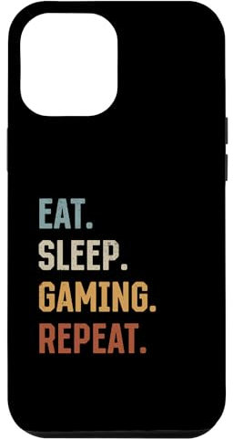 Eat Sleep Gaming Repeat Gaming Video And Console Game Gaming Case for iPhone 12 Pro Max