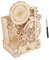KICHOUSE 1 Ensemble Porte-stylo En Bois Conteneur De Papeterie Bricolage Pot à Crayons Bricolage En Bois Contenant De Stylo Bricolage En Bois Porte-stylo Puzzle Bricolage Brown