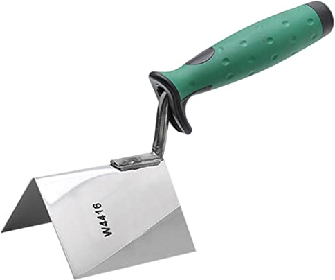 Drywall Corner Tool Inside and Outside Corner Knife, Stainless Steel Corner' Trowel, Concrete Finishing Tool for Plastering Bricklaying Corner' Finishing Work(COLOR:external)