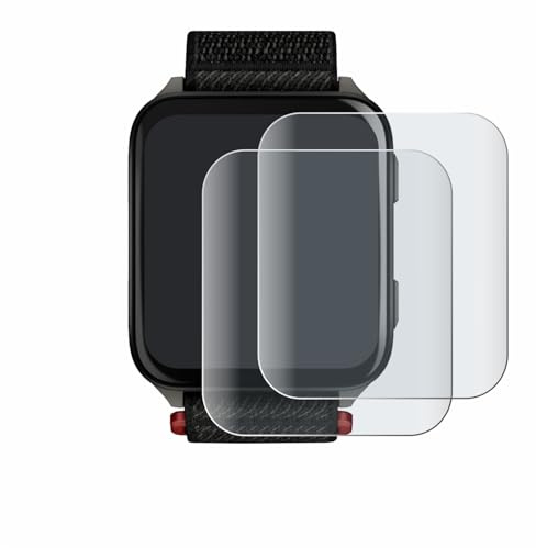 BROTECT Schutzfolie für Garmin Venu X1 | 2 Stück Entspiegelnder Displayschutz Made in Germany Matte Full-Screen Folie Full-Cover 3D Curved Anti-Reflexion Montage Kit