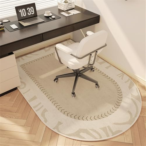 Odot Bodenschutzmatte Bürostuhl, Bürostuhl Unterlage Diverse Größen Schreibtischstuhl Unterlage Silikon rutschfest Bodenschutzmatte Gaming Teppich für Hartböden (Zebramuster,90x120cm)