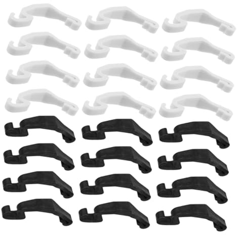 MOTHNUR 40 pack Cage Edge Clips Cage Clip for Small Animals Rabbit Lock Hamster Enclosure Fasteners Wire Fasteners for Chicken Cages Easy Diy Assembly Pet Accessories