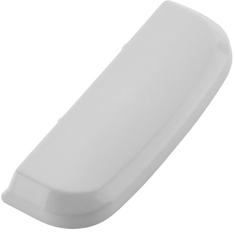 Kooples Hardware Composite Door Hinge Cover Only Durable Protective Replacement Cap for Hinges (White)