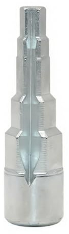 NiuLumea 12 Inch Five Step Drive Radiator Spud Wrench Valve Nipples, 11131418mm, Metal, with 50mm Extension Rod