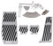 Qiilu 4 stücke Auto Schaltgetriebe Fußstütze Pedal, Kupplungsbremse Fußstütze Pedal Pad für 1 3 5 7 X1 Serie E30 E32