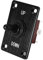 El panel del interruptor de palanca de la aleaci¨®n de aluminio, interruptor de palanca del panel de control del molinete 12V para el barco del yate