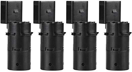 Qiilu Parksensor, 4-teilig PDC-Parksensor Parkassistenzsysteme Backup-Parkreservesensor für 4B / C5 4F2 / C6 4FH / C6 4F5 / C6 7H0919275E