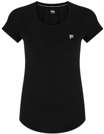 FILA Damen Rahden T-Shirt, Black, S